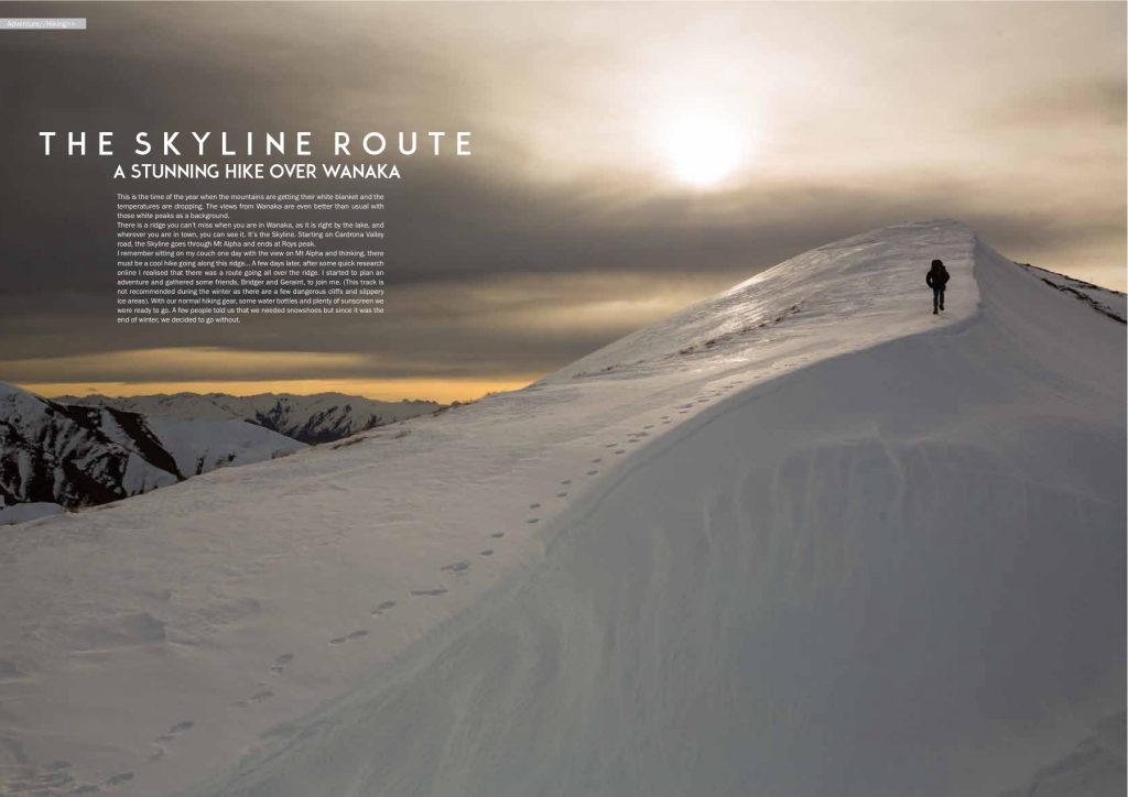 Adventure Magazine — Skyline Route, texte et photos Alexandre Gendron