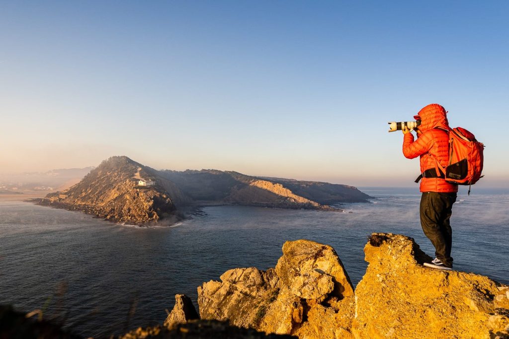 Photographe au sommet